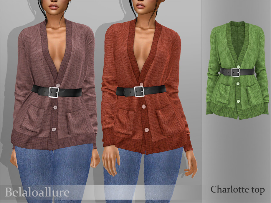 The Sims Resource - Belaloallure_Charlotte top