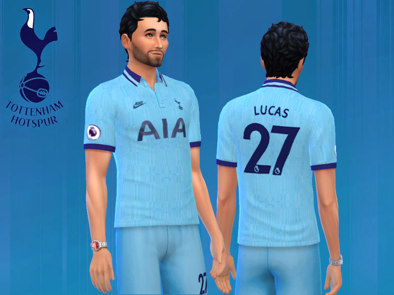 The Sims Resource - Tottenham Hotspur Home Shirt 13/14