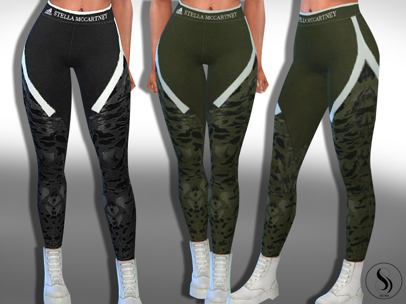 The Sims Resource - Adidas Exclusive S. McCartney Leggings