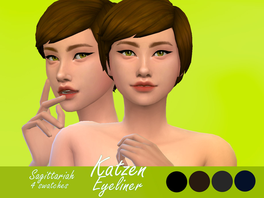 The Sims Resource - Katzen Eyeliner