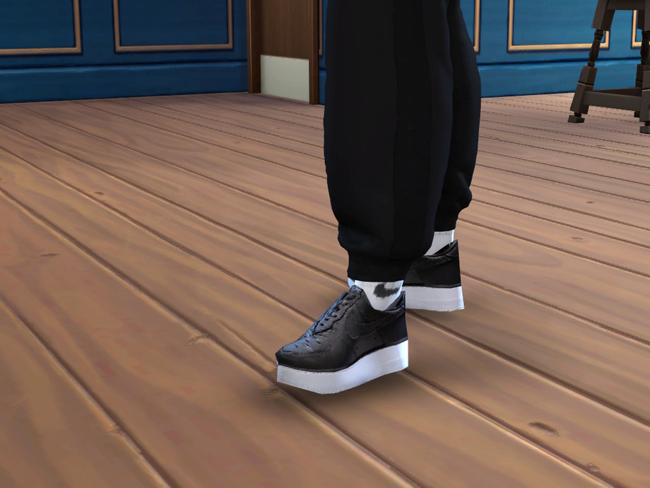The Sims Resource - Nike Air Force 1 07 Edition - NEEDS MESH