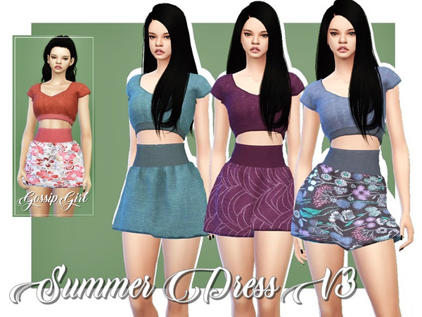 The Sims Resource - SummerDress V3
