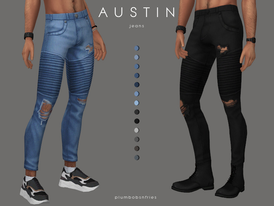 The Sims Resource - AUSTIN | jeans