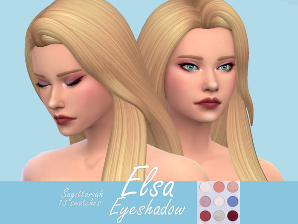 The Sims Resource - Colourpop Elsa Eyeshadow