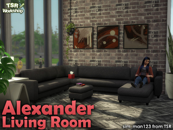 The Sims Resource Alexander Living Seating, 48% OFF