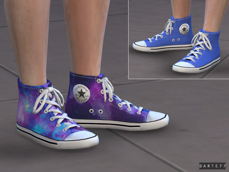 The Sims Resource - Converse All Star Sneakers - (male)