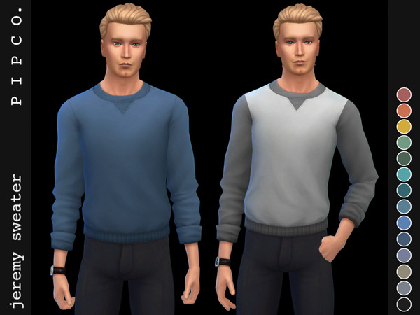 The Sims Resource - Jeremy Sweater (Remastered).