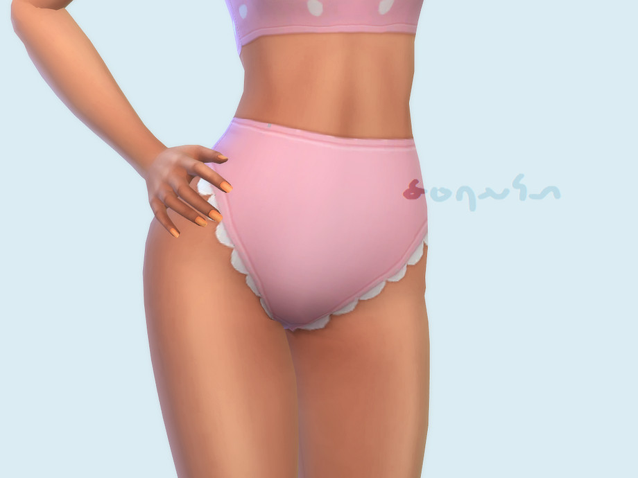 The Sims Resource - Heart Panty