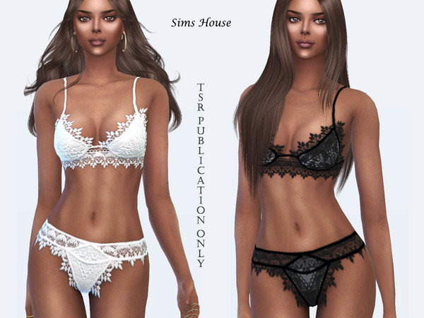 The Sims Resource - Set of lace underwear