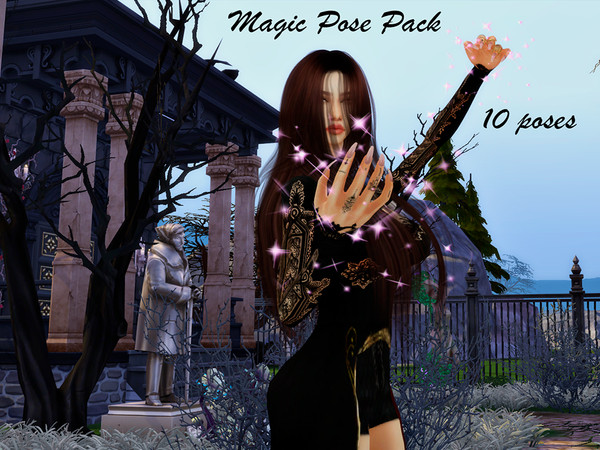 The Sims Resource Magic Pose Pack