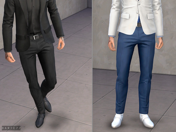 The Sims Resource - Slim-Fit Trousers