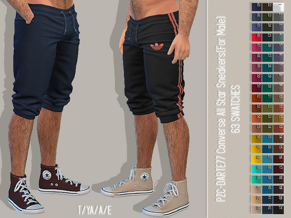 The Sims Resource - Madlen Diablo Sneakers (Male)