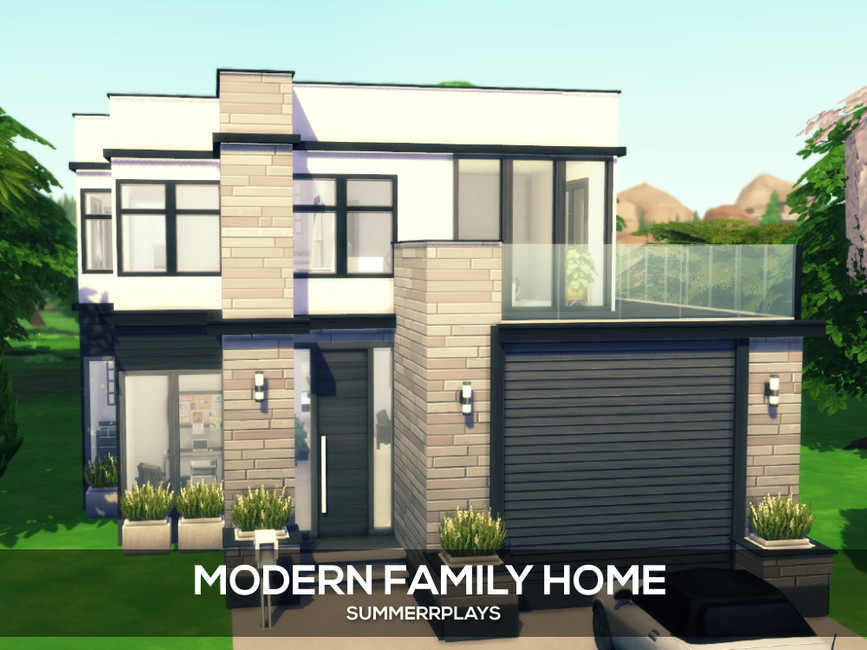 The Sims Resource - Modern Family Home