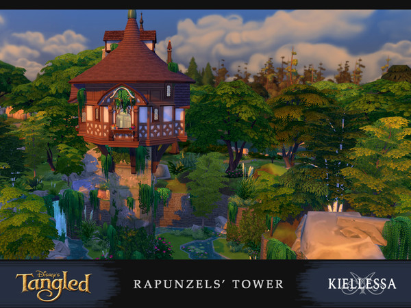 The Sims Resource - Rapunzel's Tower - Lot - No CC