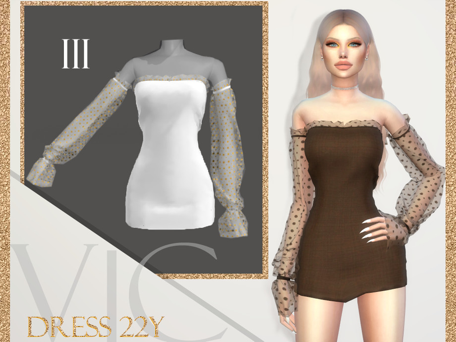The Sims Resource - DRESS 22Y III - V|C