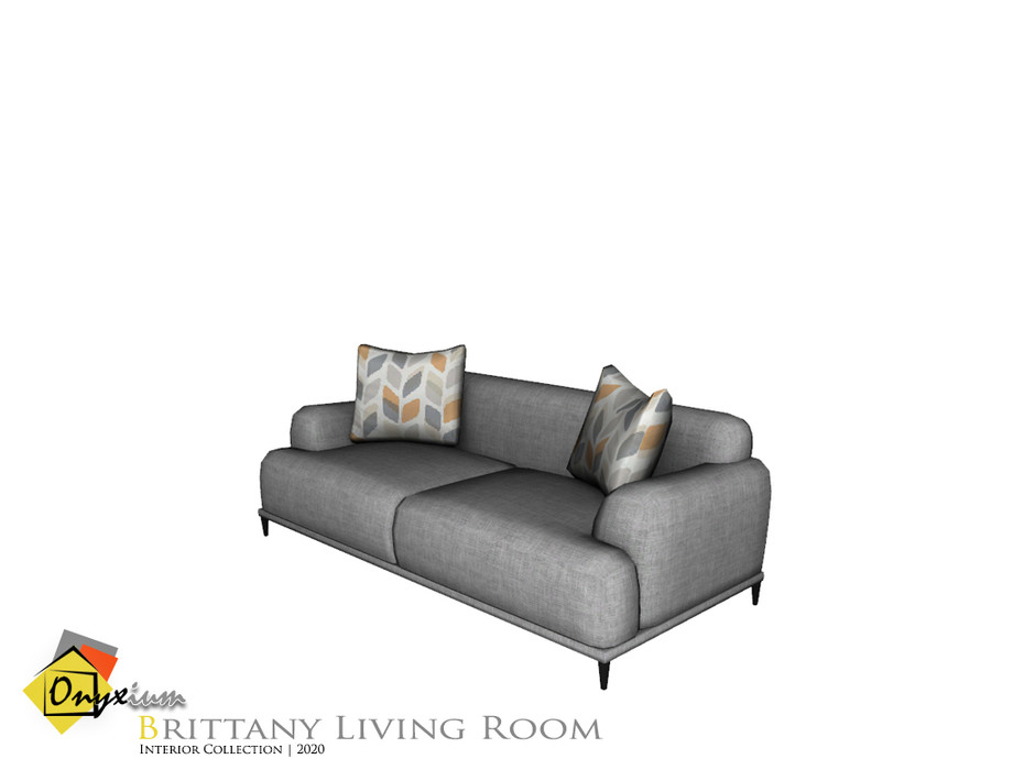 The Sims Resource - Brittany Sofa Double
