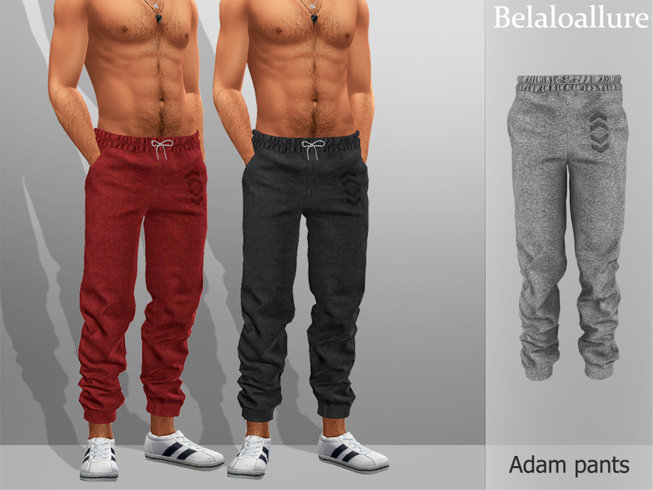 The Sims Resource - Belaloallure_Adam pants