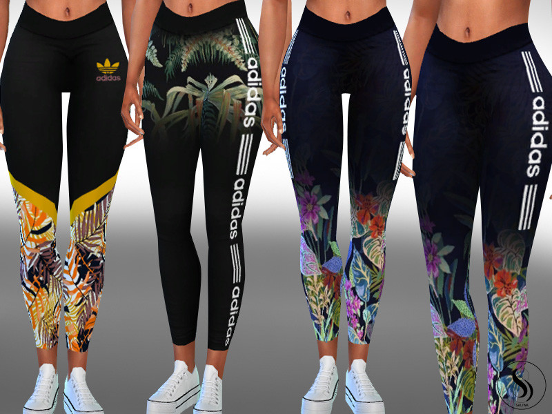 The Sims Resource - New Style Athletic Leggings
