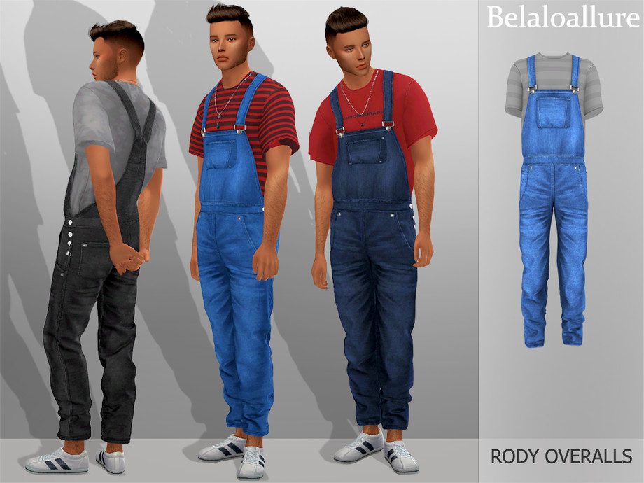 The Sims Resource - Belaloallure_Rody overalls