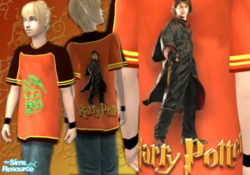 The Sims Resource - Harry Potter T-Shirt