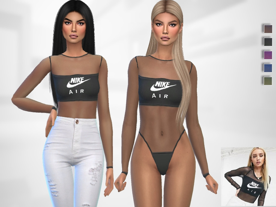 The Sims Resource - Nike Bodysuit