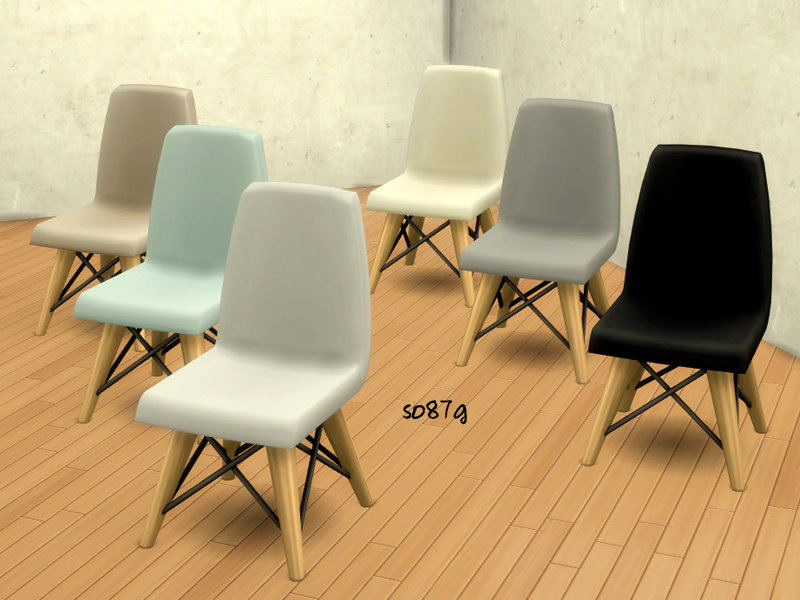 The Sims Resource - modern chair-REQUIRES BOWLING NIGHT STUFF