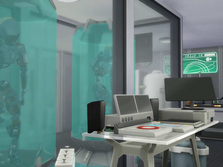 The Sims Resource - Underground Robot Laboratory