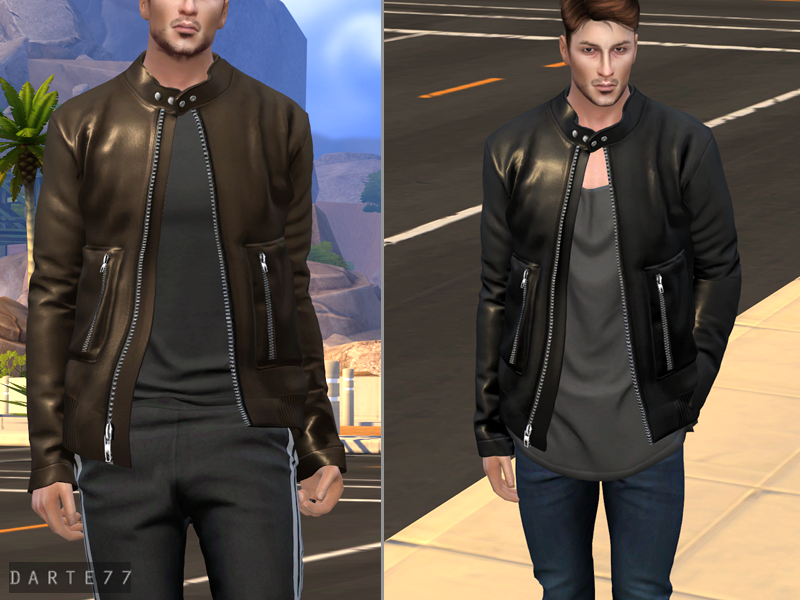 The Sims Resource - Racer Jacket - Acc