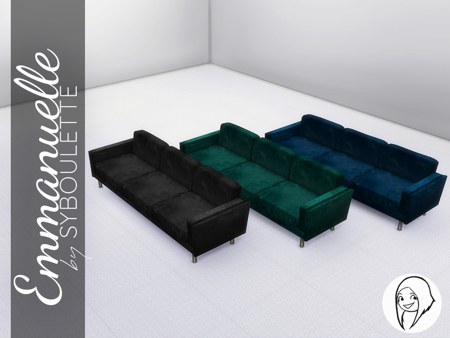 The Sims Resource - Emmanuelle - Sofa