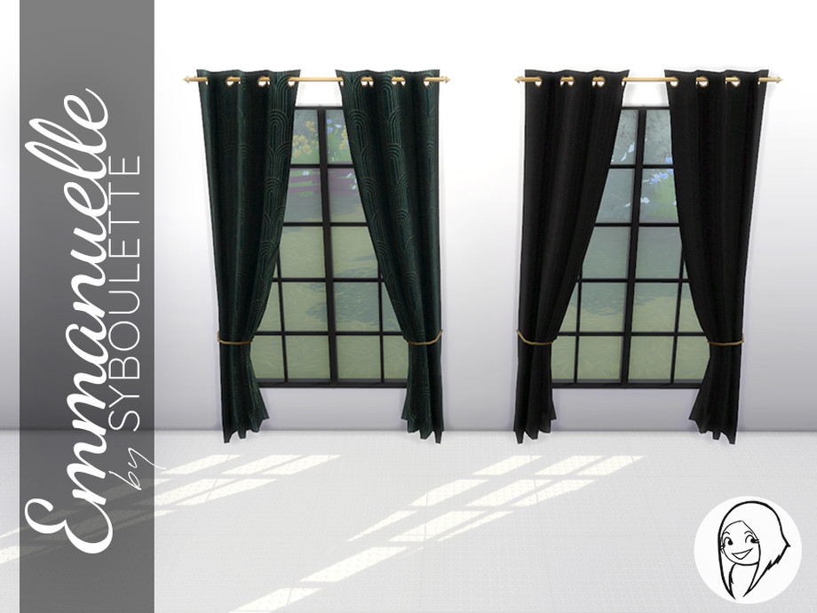 The Sims Resource - Emmanuelle - Curtains
