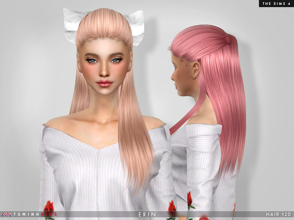 The Sims Resource - Erin (Hair 120)