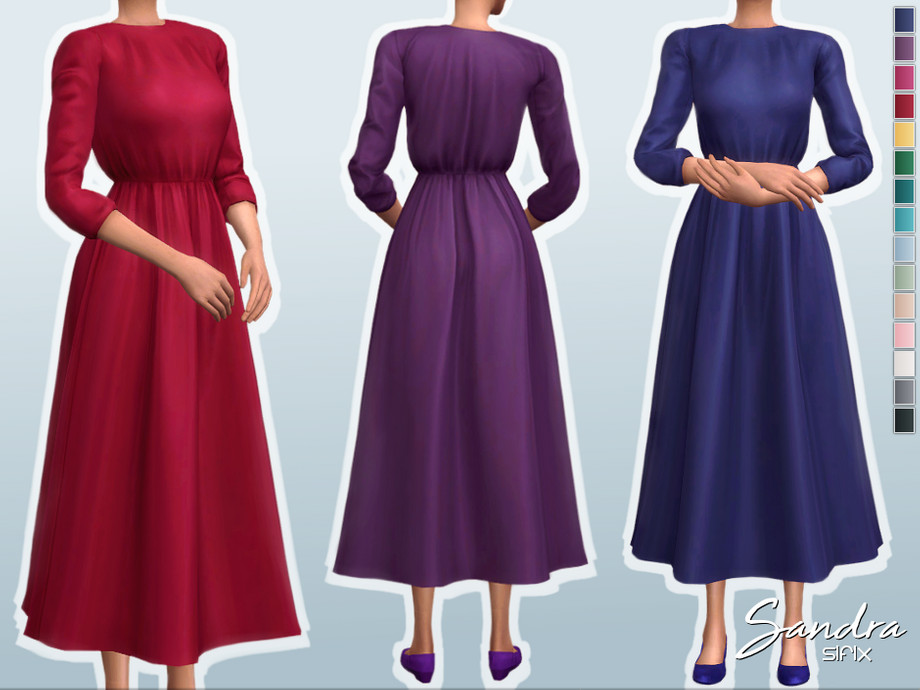 The Sims Resource - Sandra Dress