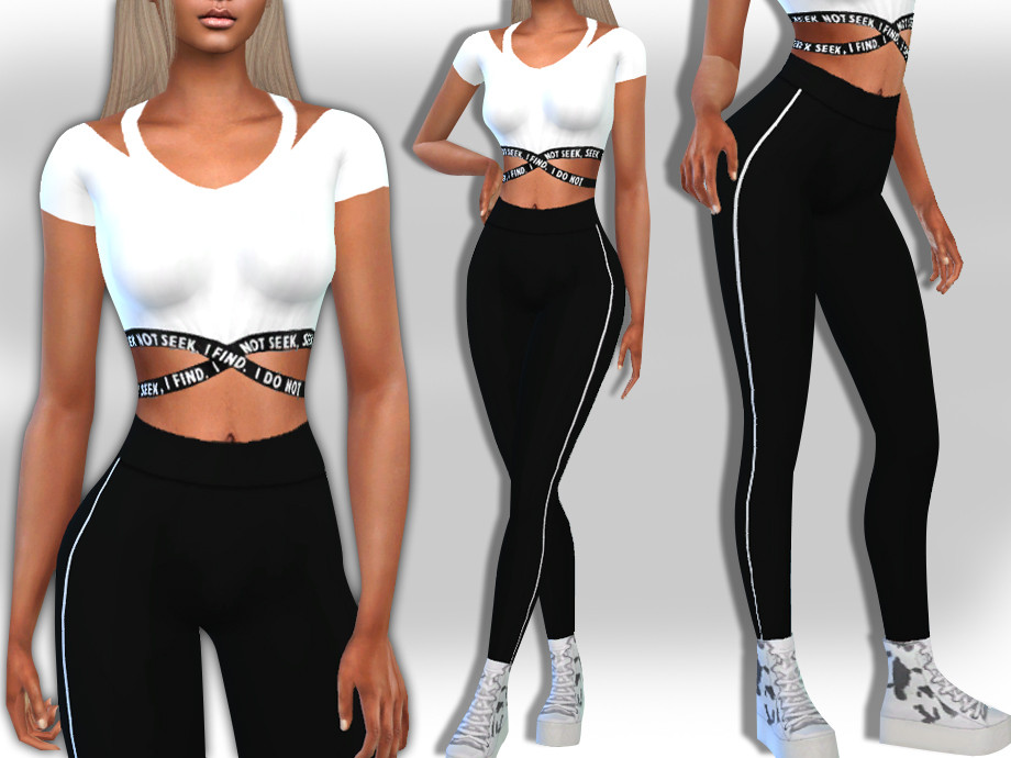 The Sims Resource - Full Athletic Outfits