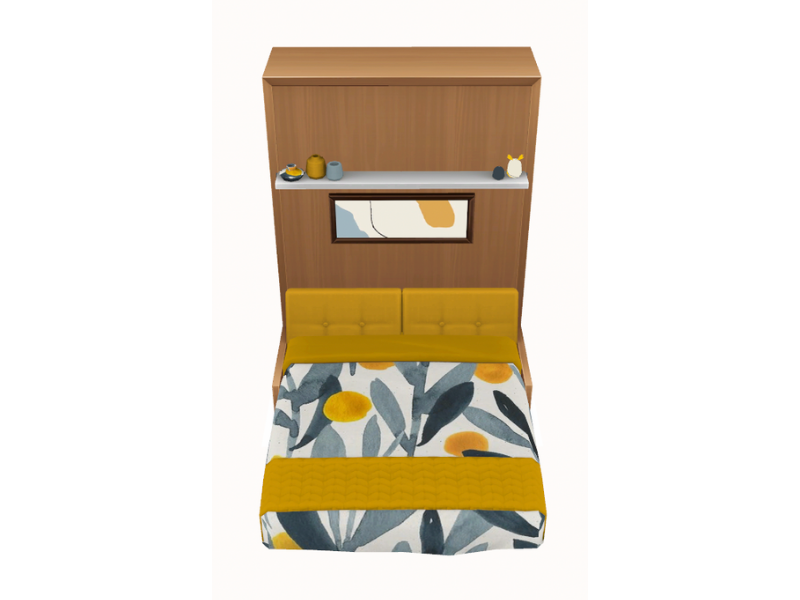 The Sims Resource - Willow Murphy Bed and Loveseat