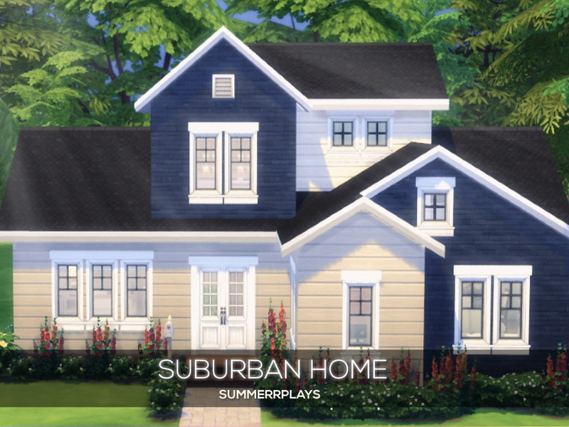 The Sims Resource - Suburban Home