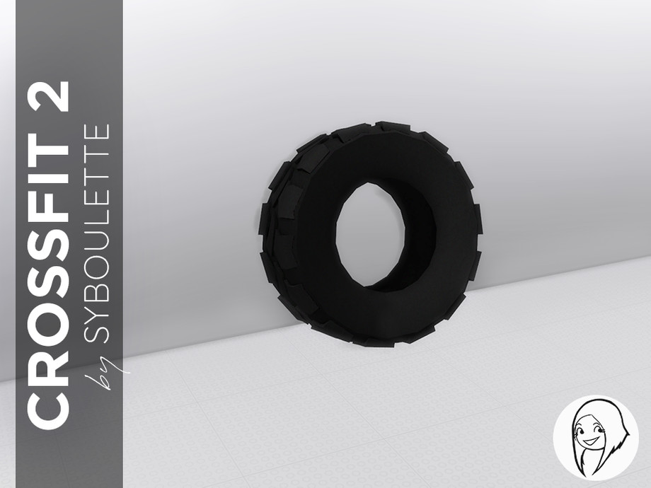 The Sims Resource - Crossfit - Leaning truck tire