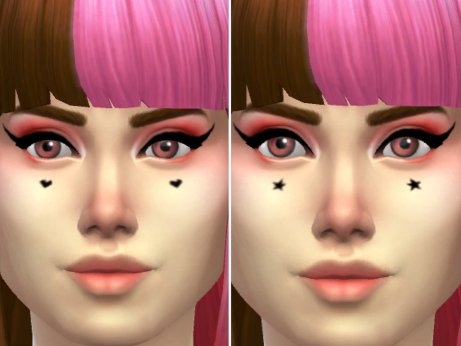 The Sims Resource - E-Girl Eyeliner V1 BGC