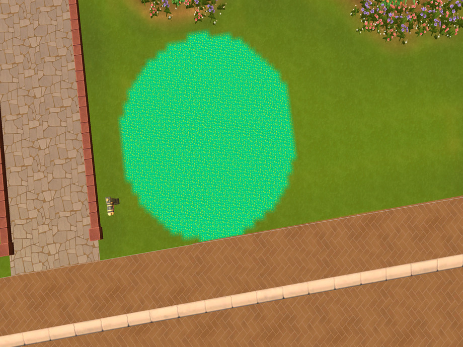 The Sims Resource - Animal Crossing Grass Terrain Paint