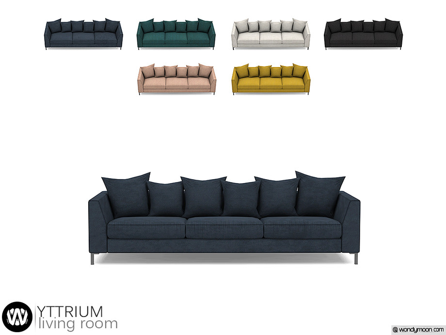 The Sims Resource - Yttrium Sofa