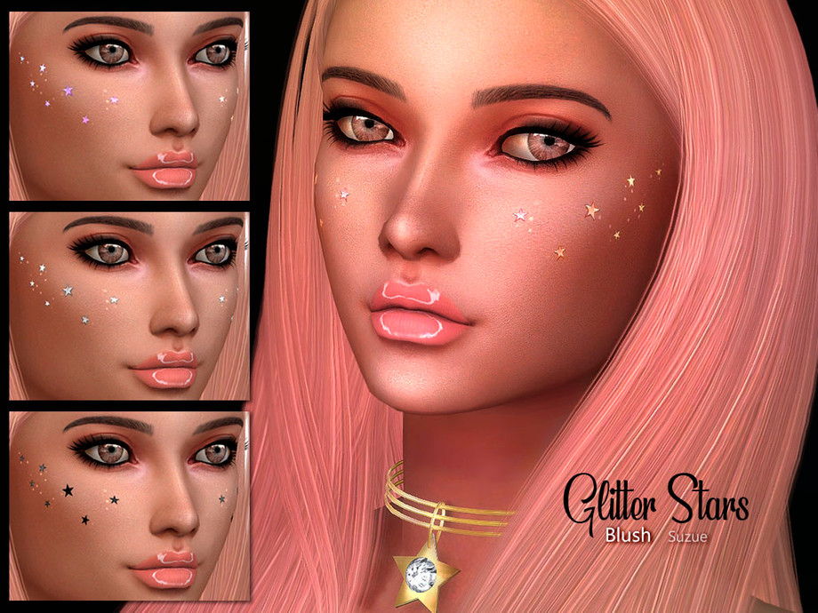 The Sims Resource - Glitter Stars Blush N3