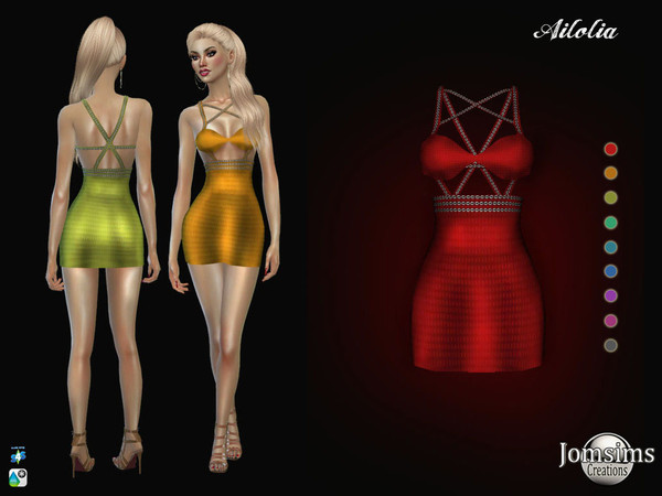 The Sims Resource - Ailolia dress