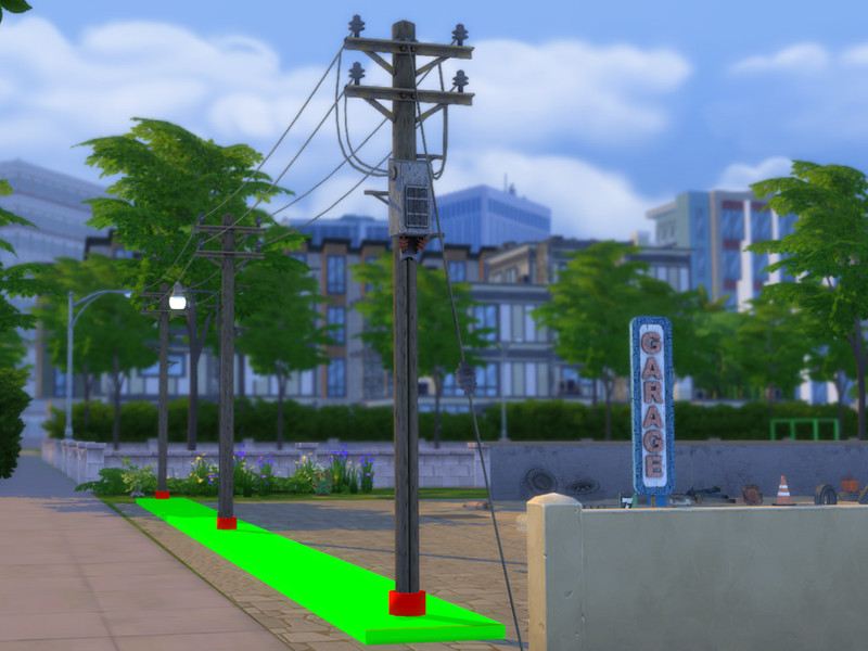 The Sims Resource - Telegraph Pole Planning Tool