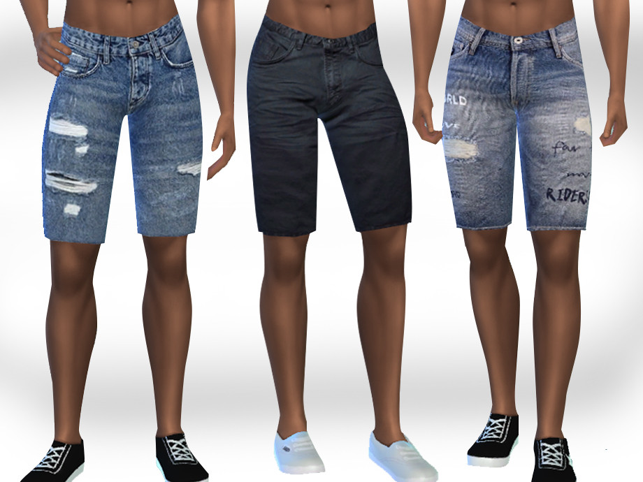 The Sims Resource - Men Casual Shorts