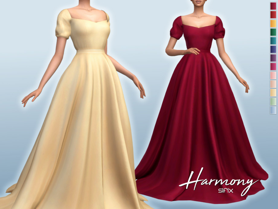 The Sims Resource - Harmony Dress