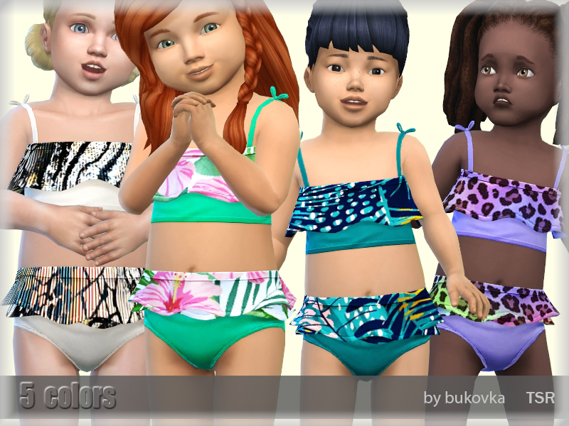 The Sims Resource - Swimsuit Toddler