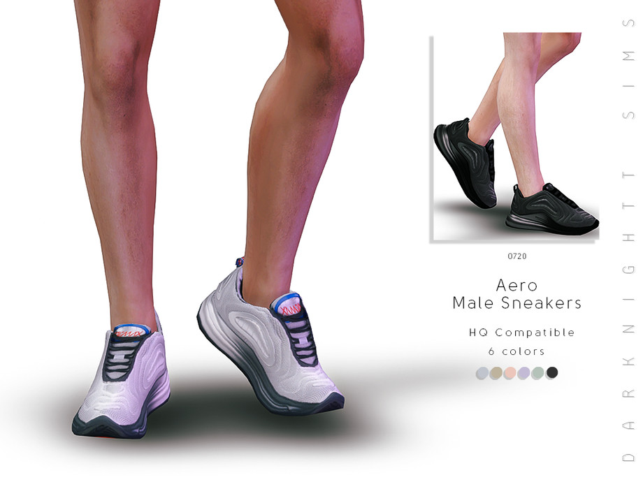 The Sims Resource - Aero Male Sneakers