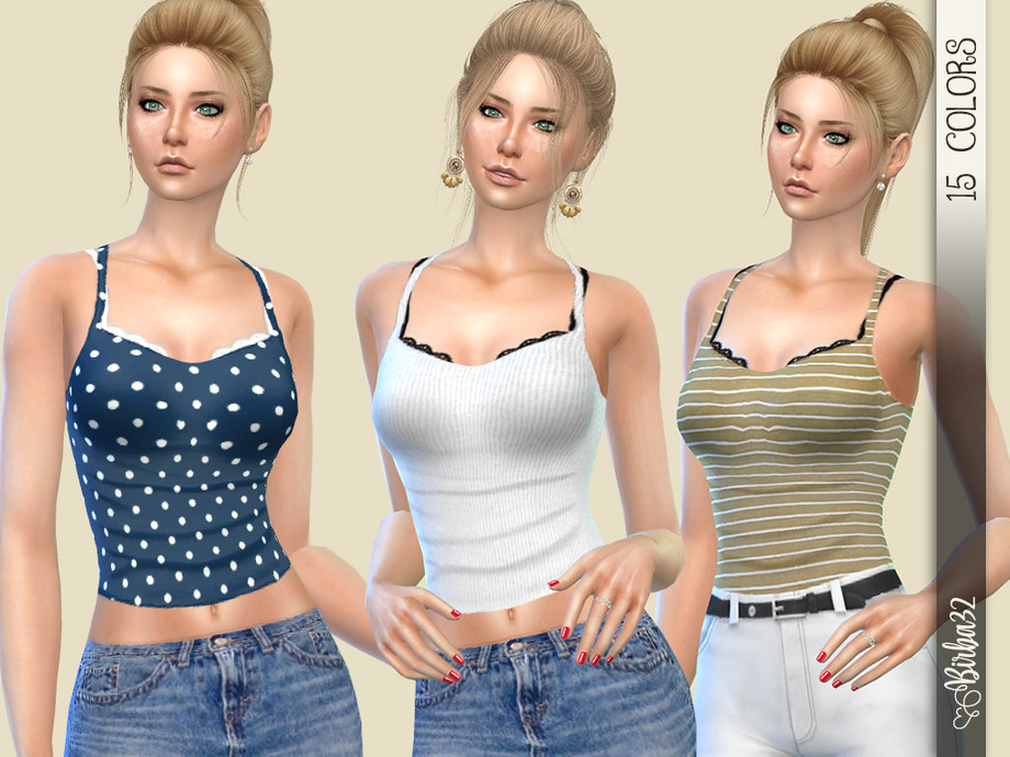 The Sims Resource - Olivia tank top