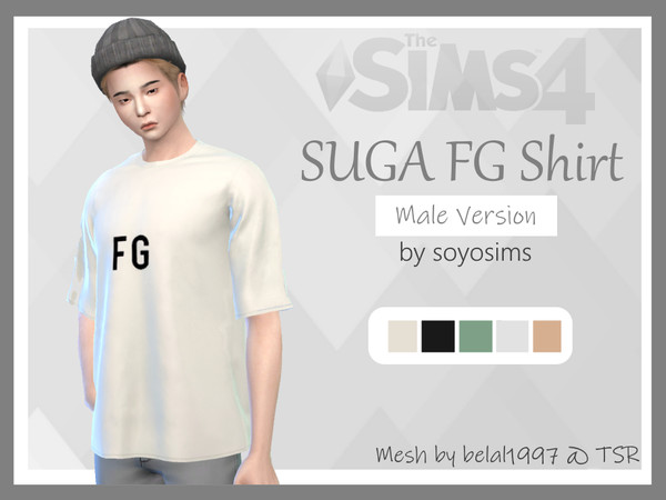 bts suga fg shirt