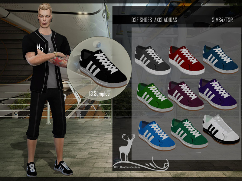 The Sims Resource - DSF SHOES AXIS ADIDAS