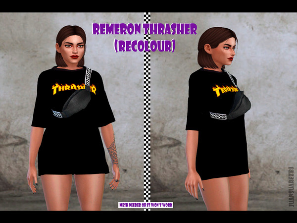 The Sims Resource - Remeron Thrasher - Recolour - Need mesh